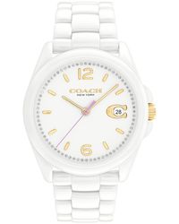 COACH - Greyson Watch | Water Resistant | Quartz Movement | Elevating Elegance For Every Occasion(model 14503925) - Lyst