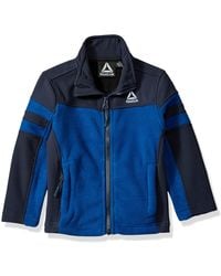 Reebok Boys Active Polar Fleece Jacket with No Hood