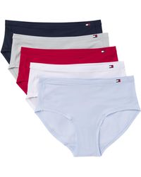 Tommy Hilfiger - S Hipster Underwear 5-pack - Lyst