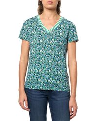Nautica - Solid V-neck Short Sleeve T-shirt - Lyst