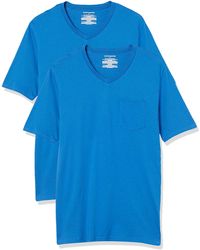Heather Grey HEA Essentials 2-Pack Regular-fit V-Neck T-Shirt