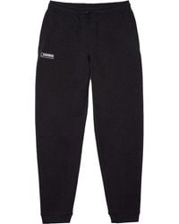 black lacoste joggers