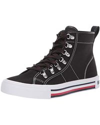 tommy hilfiger lowgen high top sneaker