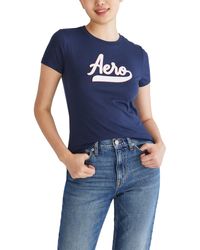 Aéropostale - Aero Ss Graphic Tee-script - Lyst