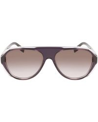 Karl Lagerfeld Kl6075s Pilot Sunglasses - Black