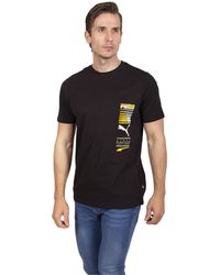 PUMA - Graphics Multicolor Short Sleeve T-shirt - Lyst