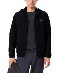 Lacoste - Full Zip Up Jacket With Hood - Lyst