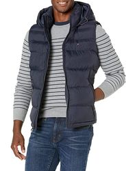 Tommy Hilfiger - Quilted Puffer Vest - Lyst