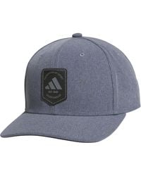 adidas - Scorecard High Crown Low Curve Brim Snapback Adjustable Fit Course Style Hat - Lyst