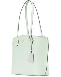 Kate Spade - Suite Crossgrain Leather Large Open Tote - Lyst