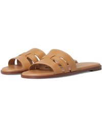 Cole Haan - Flynn Slotted Slides Flat Shoes 10 B - Lyst