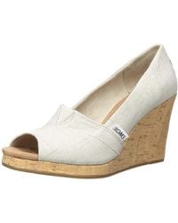 TOMS Wedge sandals for Women - Up to 62% off at Lyst.com
