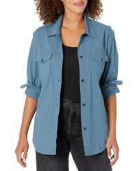 Dockers - Relaxed Fit Long Sleeve Shirt Jacket, - Lyst