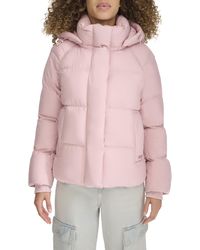 Levi's - Cloud Puff Hooded Puffer Jacket - Lyst