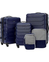 Wrangler - 4 Piece Elysium Luggage And Packing Cubes Set - Lyst