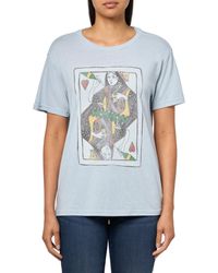 Lucky Brand - Drinking Queen Boyfriend Tee - Lyst