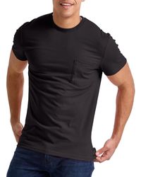 Hanes - Originals Short Sleeve Pocket T-shirt - Lyst