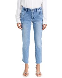 PAIGE - Drew Cargo Pockets Jeans - Lyst