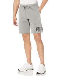 PUMA - Logo 10" Shorts - Lyst