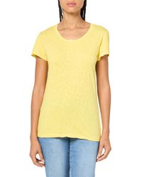 Velvet By Graham & Spencer - Odelia Cotton Slub Crew Neck Tee - Lyst