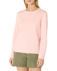 Amazon Essentials - 100% Cotton Regular-fit Long-sleeve Crewneck T-shirt - Lyst