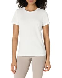 Amazon Essentials - Active Soft Cotton Regular Fit Crewneck Short Sleeve Lightweight Yoga Workout T-shirt - Lyst