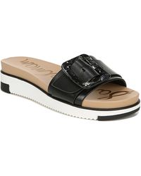 Sam Edelman - S Ariane Black Slides 5 M - Lyst