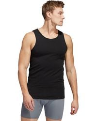 adidas - Stretch Cotton 2-pack Tank Top - Lyst