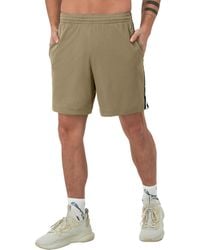 Champion - , Lightweight Attack, Mesh Shorts With Pockets, 7", Soft Suede C Patch Logo, Medium - Lyst