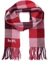 COACH - Multicolored Check Muffler - Lyst