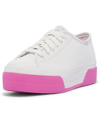 Keds - Triple Up Leather Sneaker - Lyst