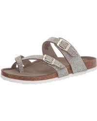 madden girl diamond slides