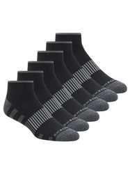 Skechers - 6 Pack Work Quarter Crew Socks - Lyst