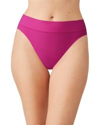 Wacoal - At Ease Hi Cut Brief Panty - Lyst