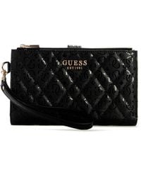 Guess - Isemay Double Zip Organizer Wallet - Lyst