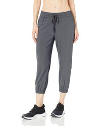 Amazon Essentials - Performance Stretch Woven Crop Jogger Pant - Lyst