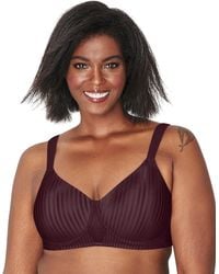 Playtex - Secrets Perfectly Smooth Coverage Wireless T-shirt Bra For Full Figures - Lyst