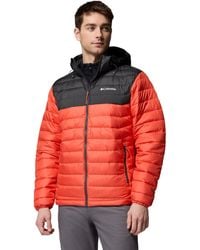 Columbia - S Powder Lite Ii Insulated Hooded Puffer Jacket - Lyst