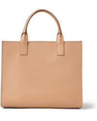Bruno Magli - M Greta Stuctured Tote Tan - Lyst