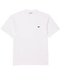 Lacoste - Short Sleeve Classic Fit Crew Neck Tee Shirt - Lyst