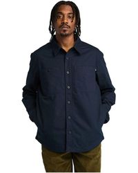 Timberland - Printed Fleece Lined Overshirt - Lyst