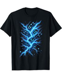 Alternative Apparel - Y2k Racing Pattern Flames Grunge Retro Vibes T-shirt - Lyst