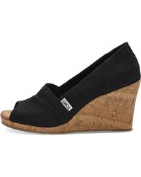 TOMS - Classic Wedge Sandal - Lyst