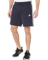 adidas - Big Tall Essentials French Terry 3-stripes Shorts - Lyst