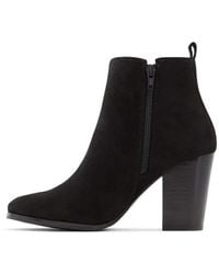 ALDO - Noemieflex Bottines à talon bloc pour femme - - Noir, 38 EU - Lyst