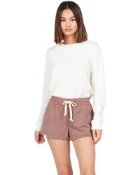 Volcom - Strutin Stone Elastic Waist Short - Lyst