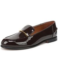 Franco Sarto - S Mirabelle Loafer Brown Patent Faux Leather 7 M - Lyst