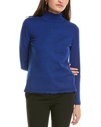 Jones New York - Long Sleeve Mock Neck Sweater - Lyst