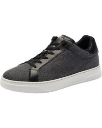 COACH - Denim High Line Sneaker - Lyst
