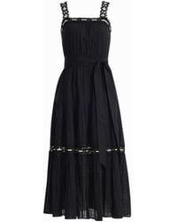 Anne Klein - Lace Detail Patio Dress - Lyst